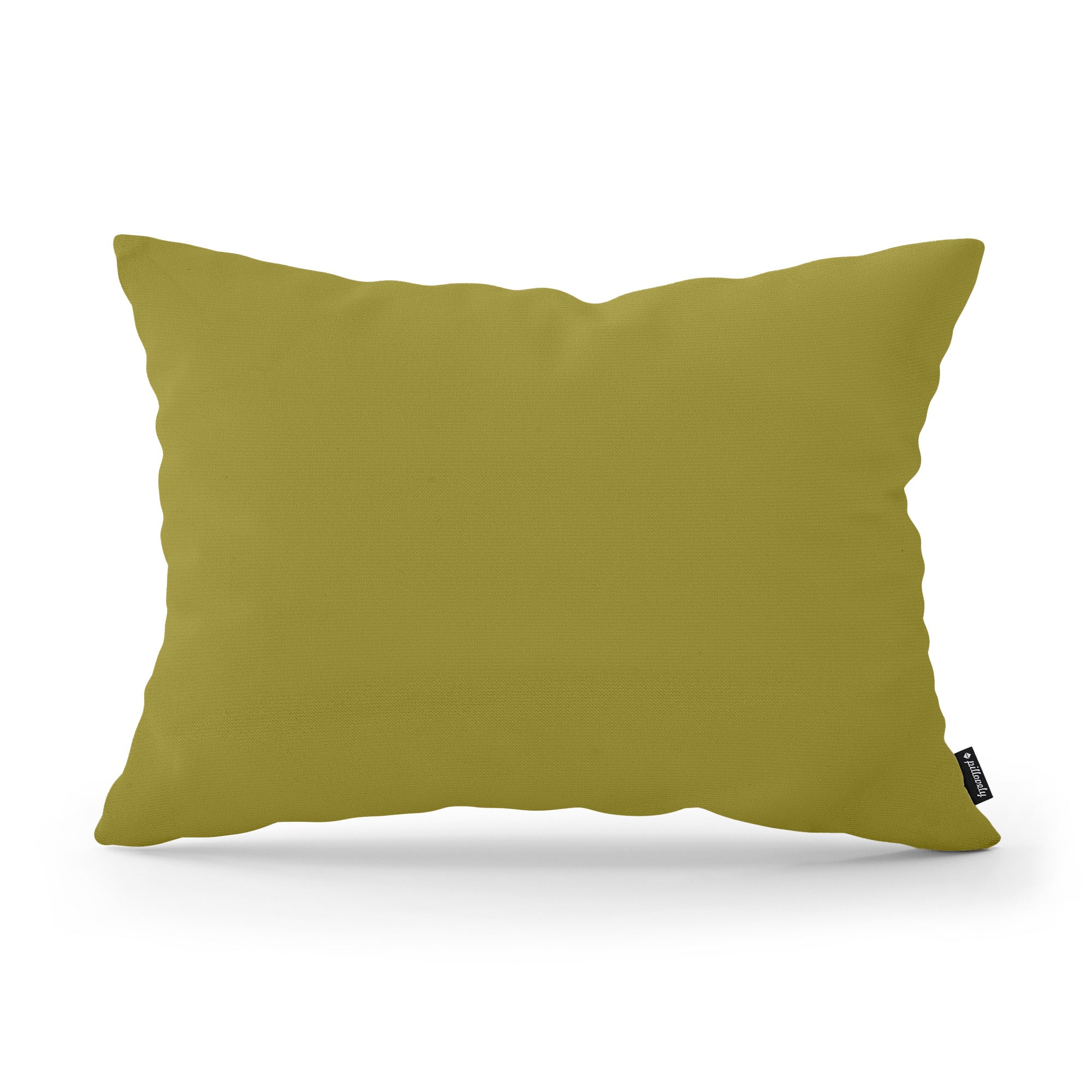 Poduszka dekoracyjna 40×55 cm w stylu modern i scandi – tkanina Kronos 100% PES, minimalistyczna forma | Gładka Złota Patyna (KRONOS 17)