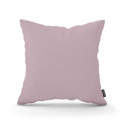 Poduszka dekoracyjna 45×45 cm w stylu minimalistycznym | Gładka Różana Mgła (KRONOS 27)