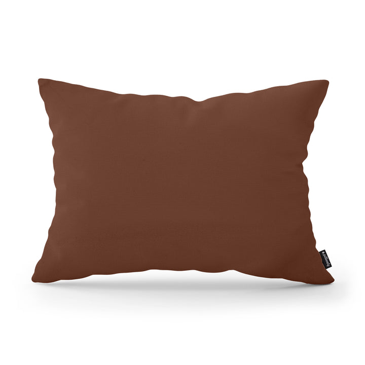Poduszka Dekoracyjna Gładka 40x55 Brązowa Sepia