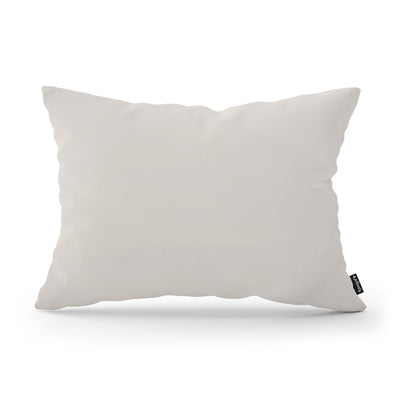 Poduszka dekoracyjna 40×55 cm w stylu modern i scandi, tkanina Kronos | Gładka Kremowy Popiół (KRONOS 38)