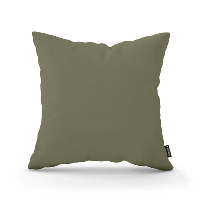 Poduszka dekoracyjna 45×45 cm w stylu minimalistycznym | Gładka Eukaliptusowy Mat (KRONOS 46)