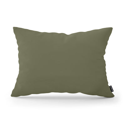 Poduszka dekoracyjna 40×55 cm w stylu modern i scandi, tkanina Kronos | Gładka Eukaliptusowy Mat (KRONOS 46)