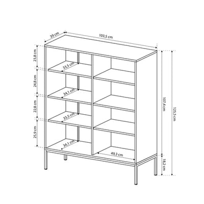 Komoda 104x126 w stylu vintage | Kviat