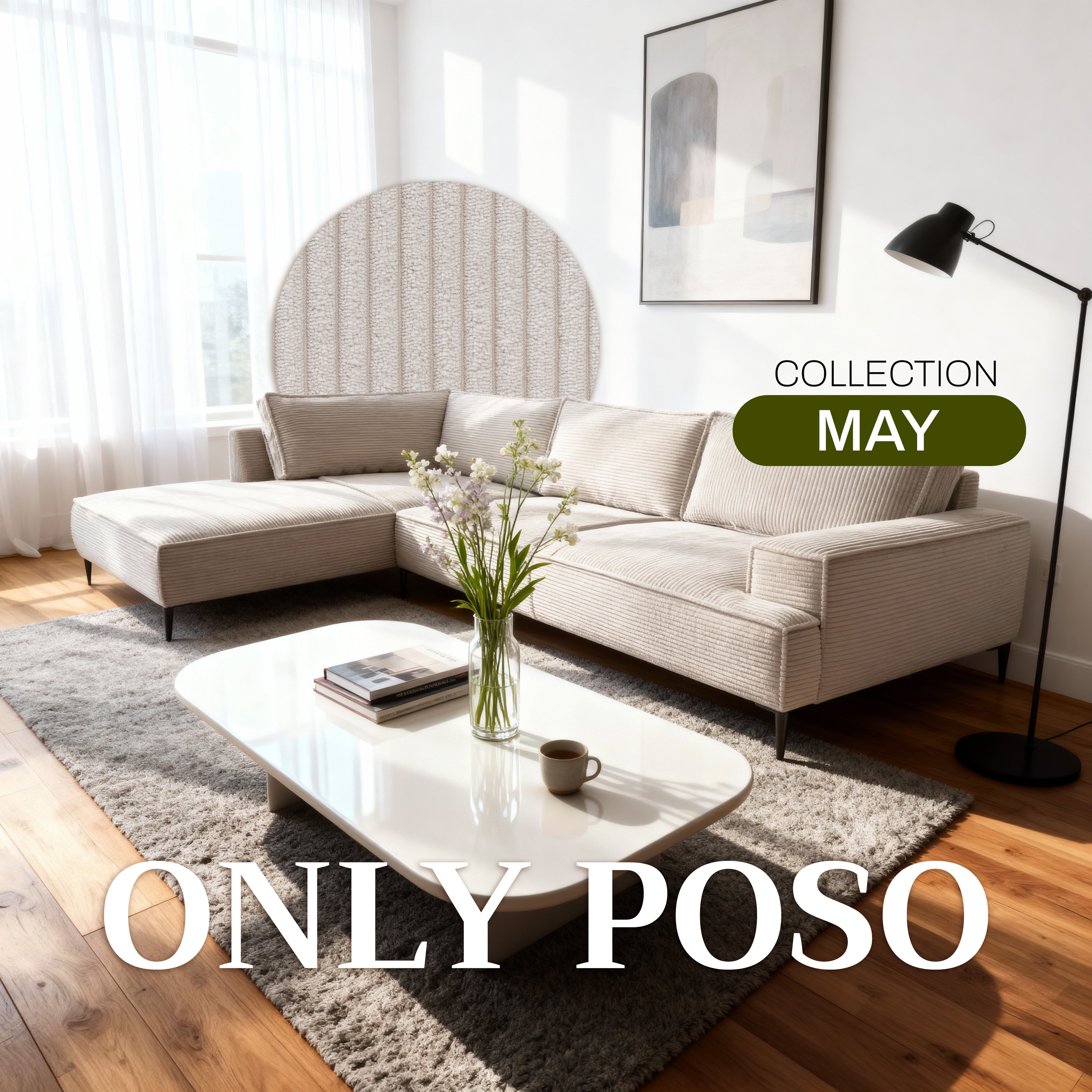 Próbnik tkanin Sztruks Cynk (POSO 115)