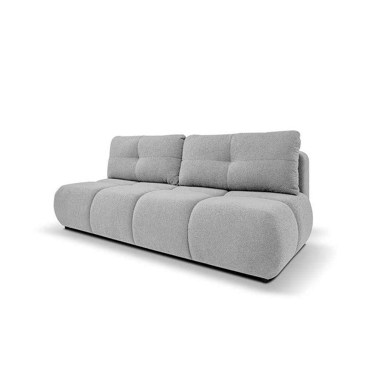 Sofa z funkcją spania Milorya Popiel Srebrzysty (NOW OR NEVER 83)