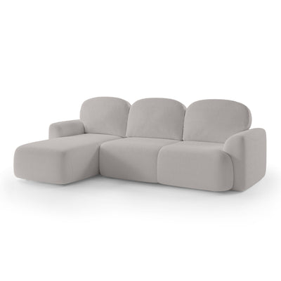 Narożnik z funkcją spania 3–4 osobowy DL 260 cm w stylu nowoczesnym | Bulu