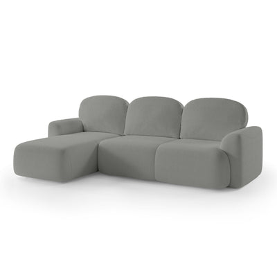 Narożnik z funkcją spania 3–4 osobowy DL 260 cm w stylu nowoczesnym | Bulu