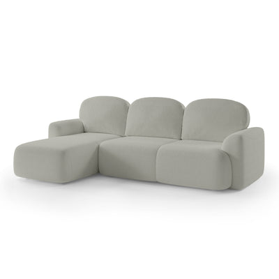 Narożnik z funkcją spania 3–4 osobowy DL 260 cm w stylu nowoczesnym | Bulu