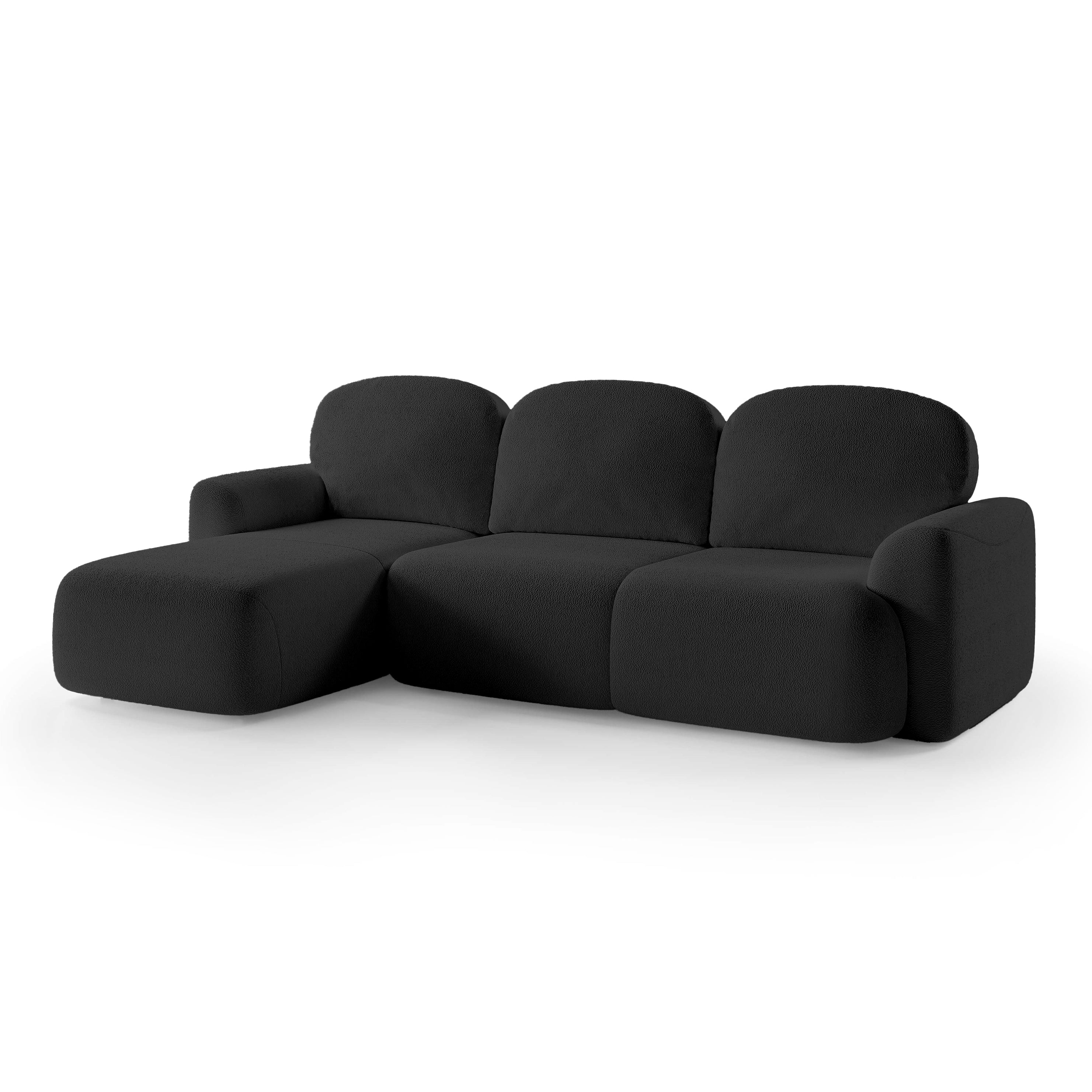 Narożnik z funkcją spania 3–4 osobowy DL 260 cm w stylu nowoczesnym | Bulu