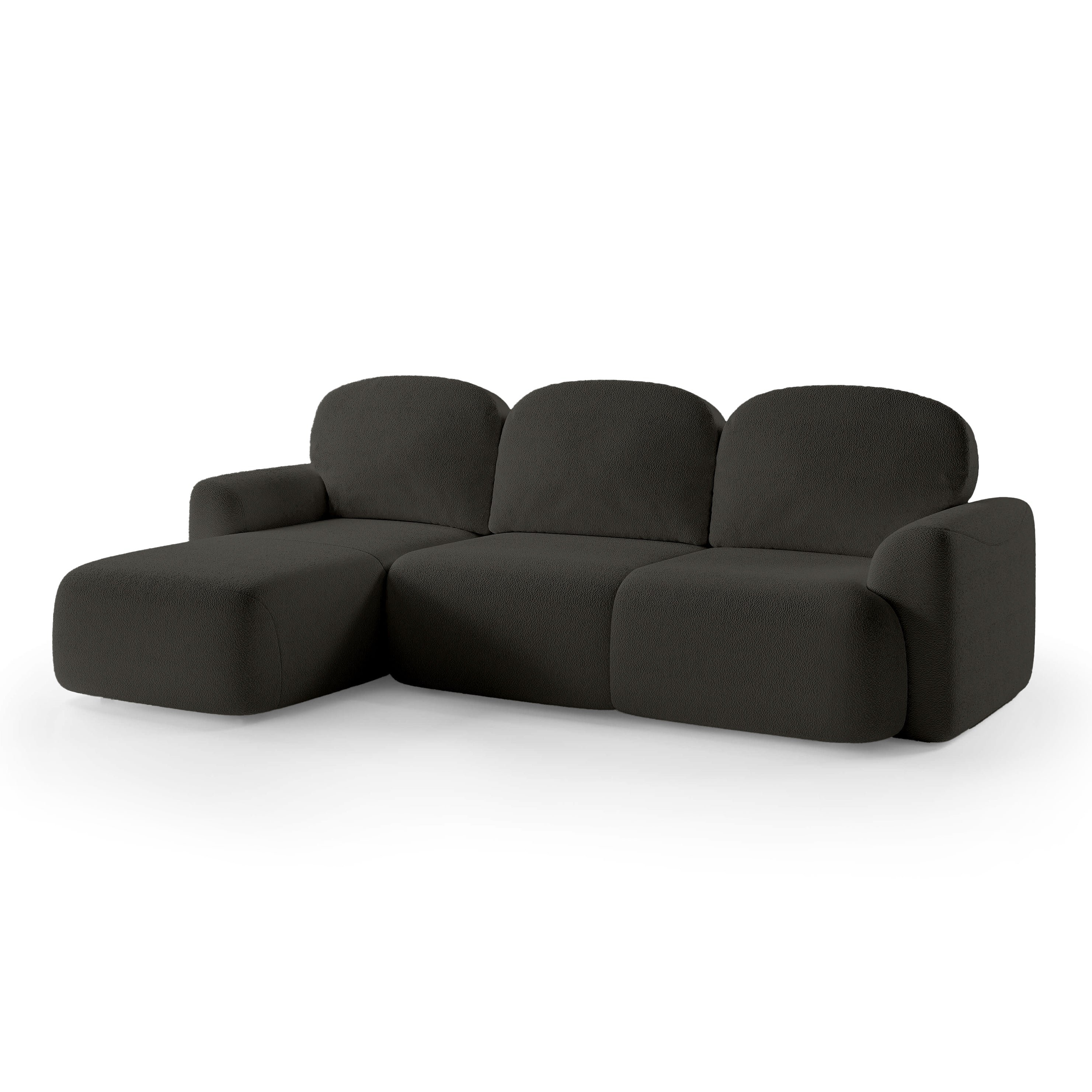 Narożnik z funkcją spania 3–4 osobowy DL 260 cm w stylu nowoczesnym | Bulu