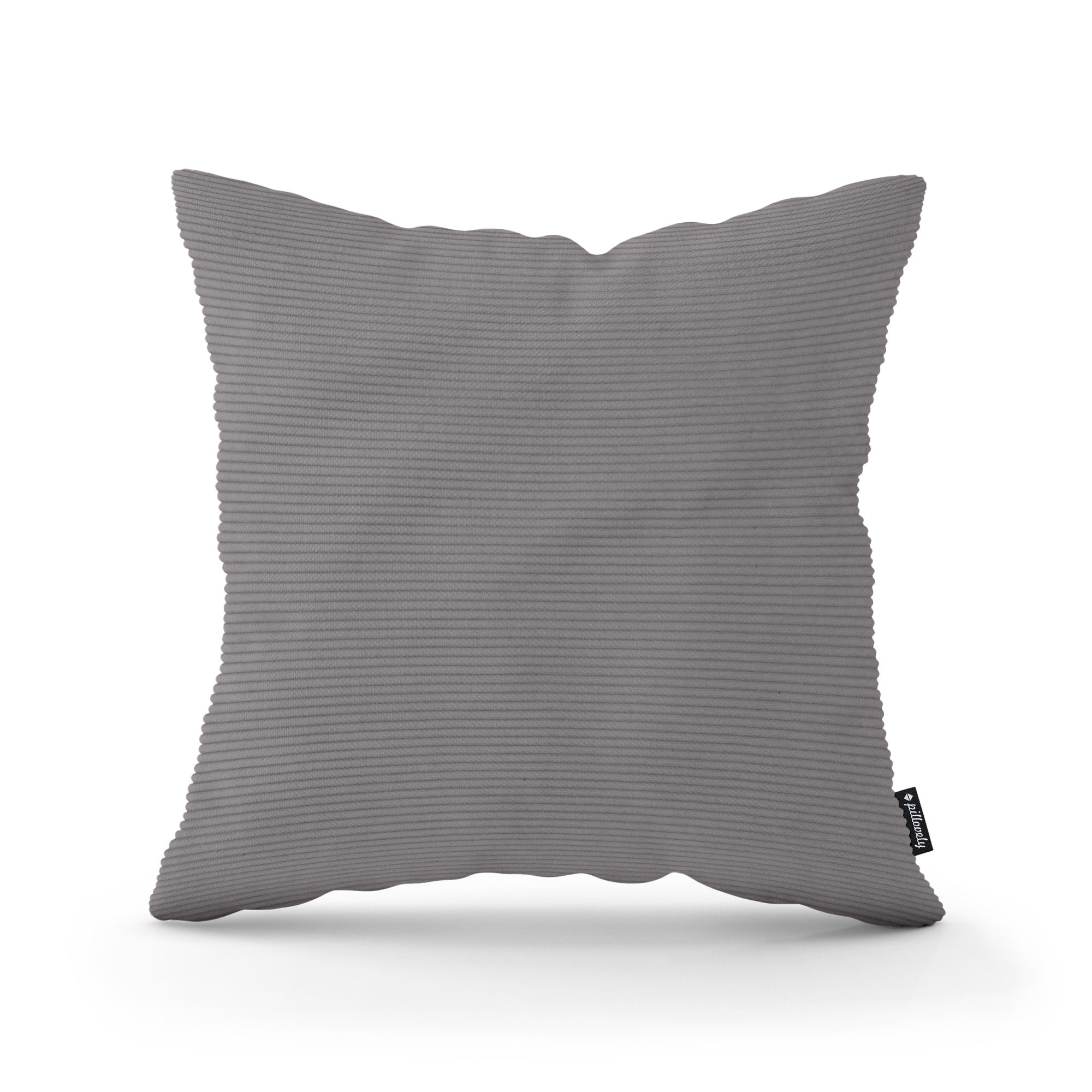 Poduszka Dekoracyjna Sztruks 45x45 Szary Taupe