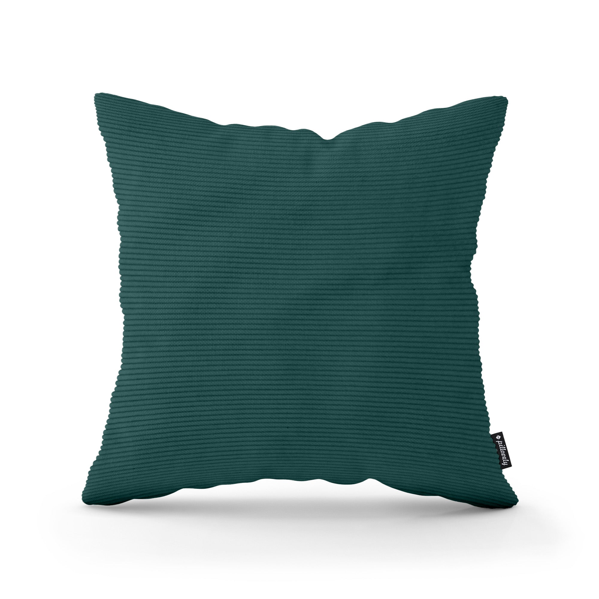 Poduszka Dekoracyjna Sztruks 45x45 Szmaragdowa Otchłań