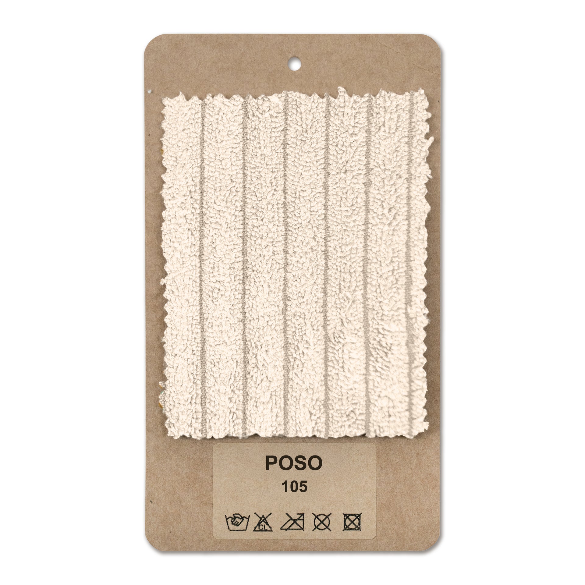 Próbnik tkanin Sztruks Kość Słoniowa