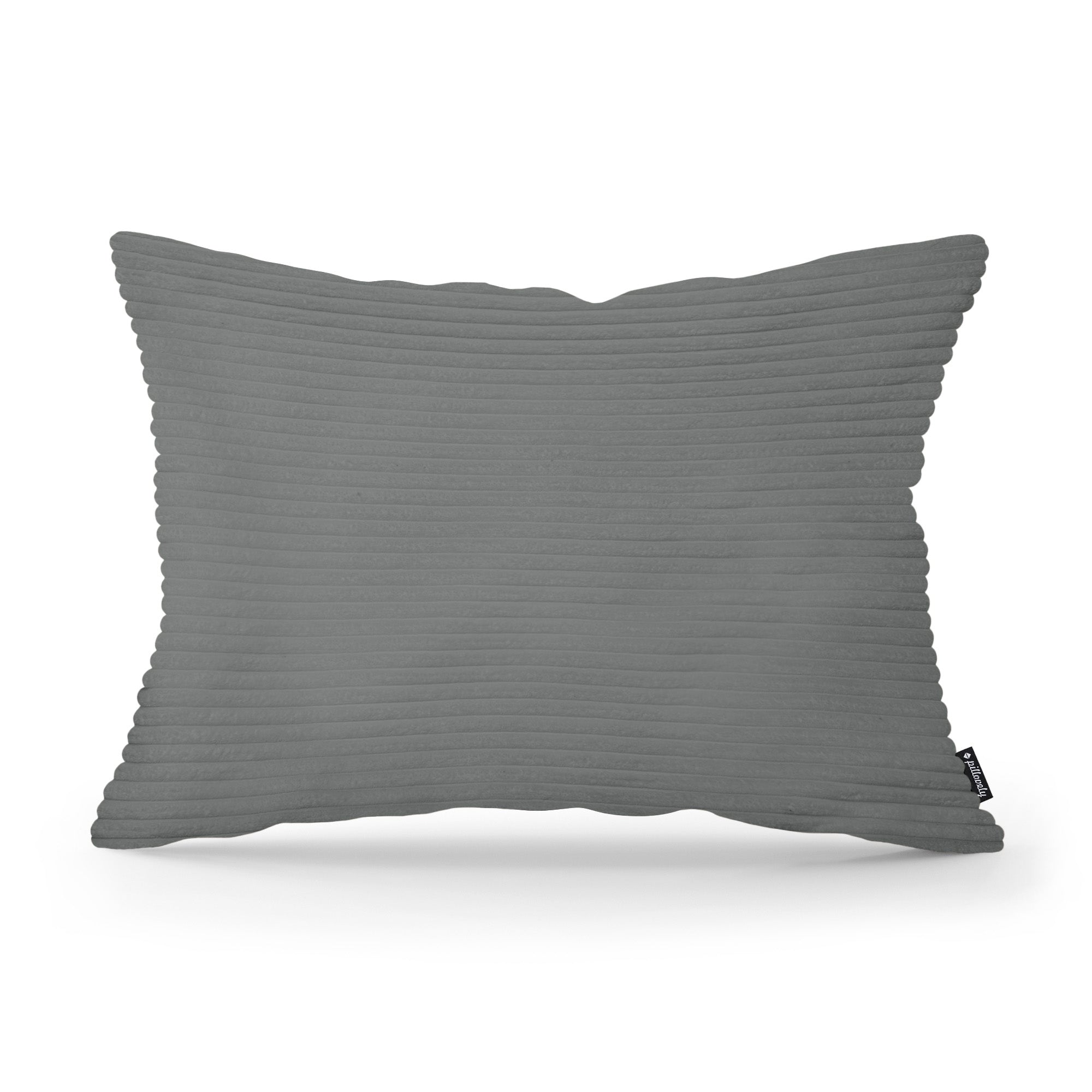 Poduszka Dekoracyjna Szeroki Sztruks 40x55 Cynk