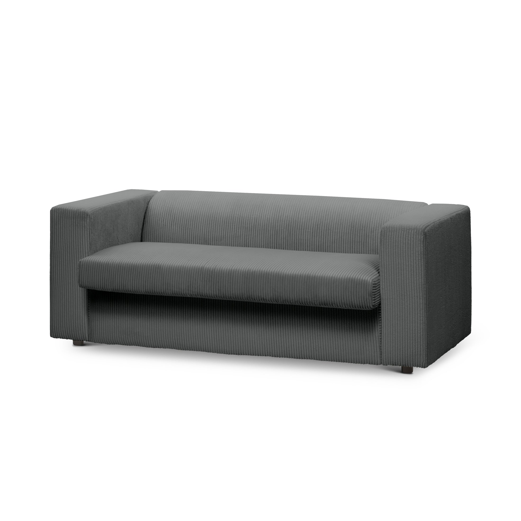 Sofa 2-osobowa z funkcją spania 174 cm | July Cynk (POSO 115)