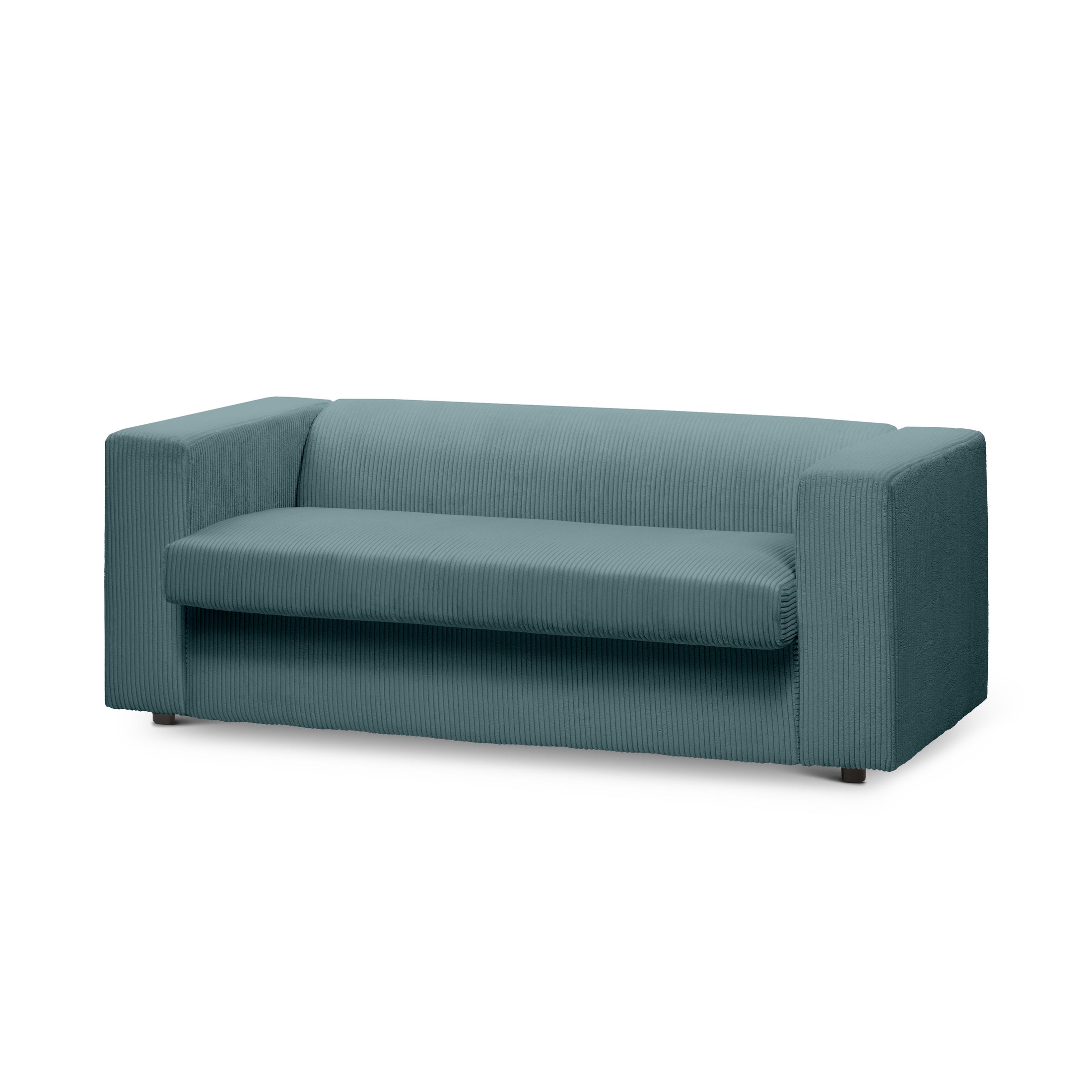 Sofa 2-osobowa z funkcją spania 174 cm | July Głęboki Grafit (POSO 125)