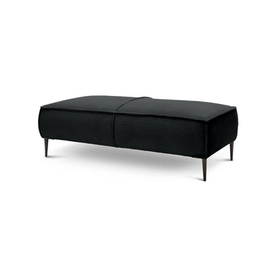 Pufa 140 cm do salonu w stylu modern | May Węgiel (POSO 135)