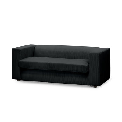 Sofa 2-osobowa z funkcją spania 174 cm | July Węgiel (POSO 135)