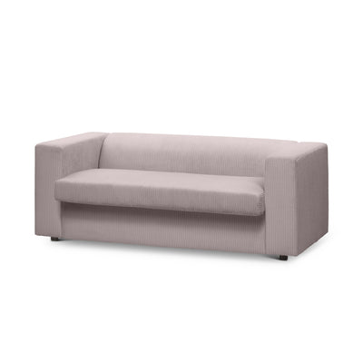 Sofa 2-osobowa z funkcją spania 174 cm | July Płowe Szkło (POSO 145)