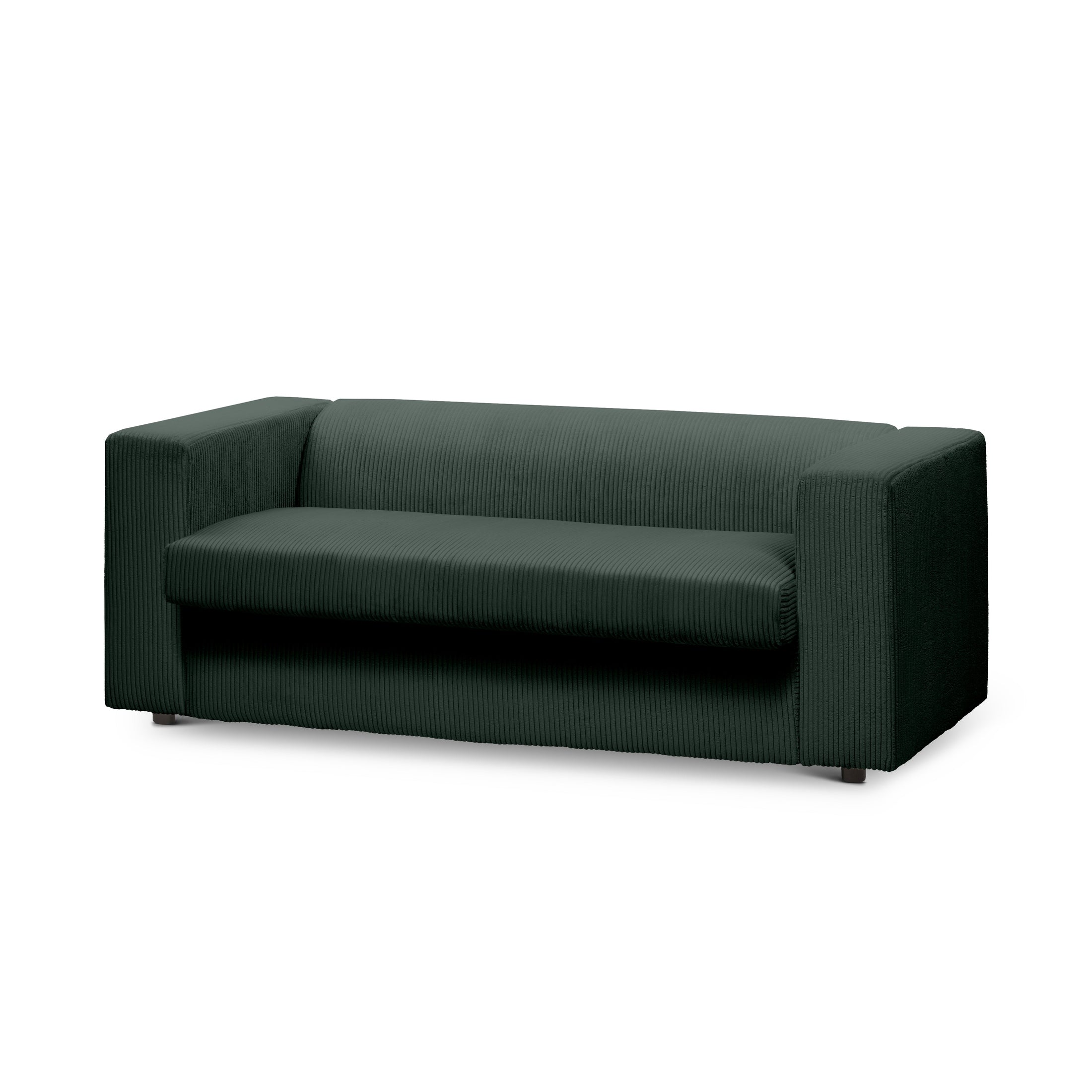 Sofa 2-osobowa z funkcją spania 174 cm | July Leśna Zieleń (POSO 14)