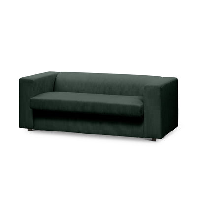 Sofa 2-osobowa z funkcją spania 174 cm | July Leśna Zieleń (POSO 14)