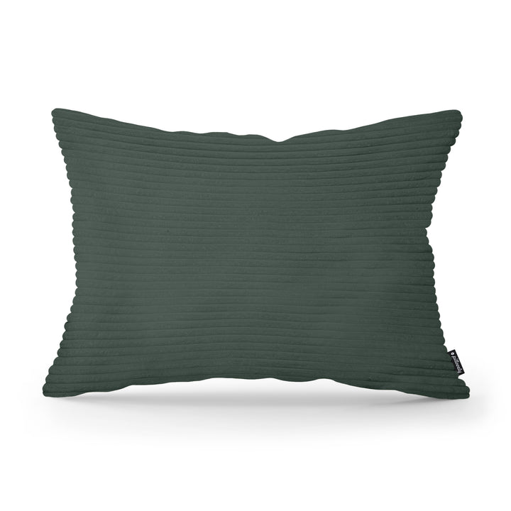 Poduszka Dekoracyjna Szeroki Sztruks 40x55 Leśna Zieleń