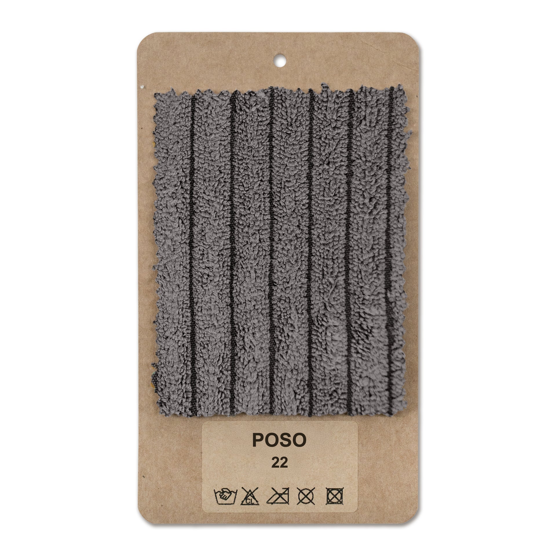 Próbnik tkanin Sztruks Stalowy Brąz