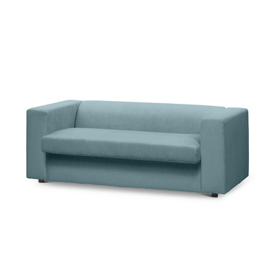 Sofa 2-osobowa z funkcją spania 174 cm | July Zimna Mięta (POSO 26)