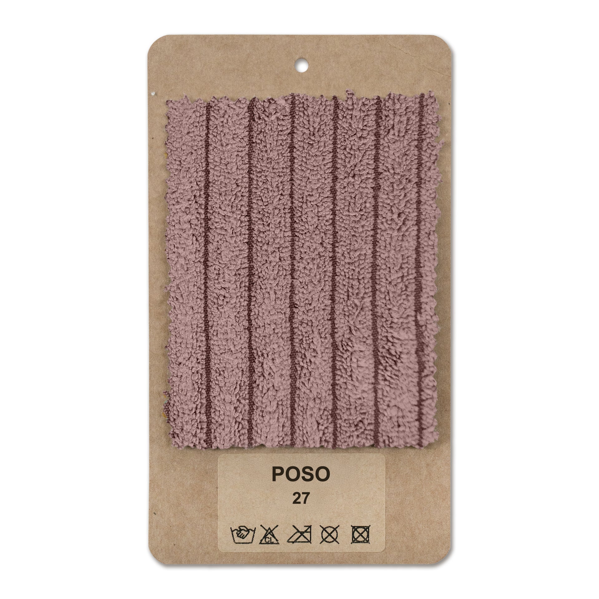 Próbnik tkanin Sztruks Jesienny Brąz