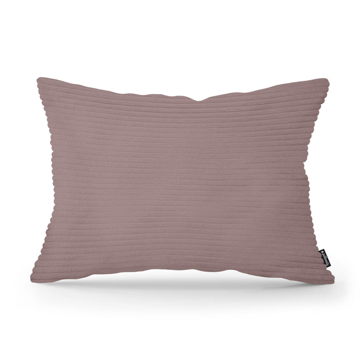 Poduszka Dekoracyjna Szeroki Sztruks 40x55 Jesienny Brąz