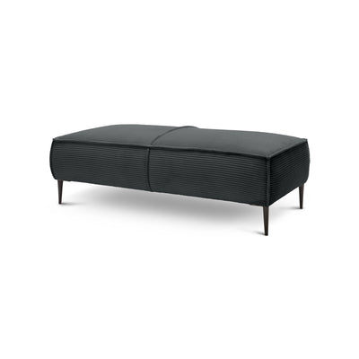 Pufa 140 cm do salonu w stylu modern | May Antracyt (POSO 34)