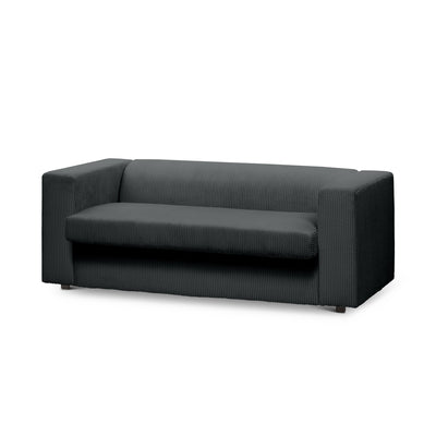 Sofa 2-osobowa z funkcją spania 174 cm | July Antracyt (POSO 34)