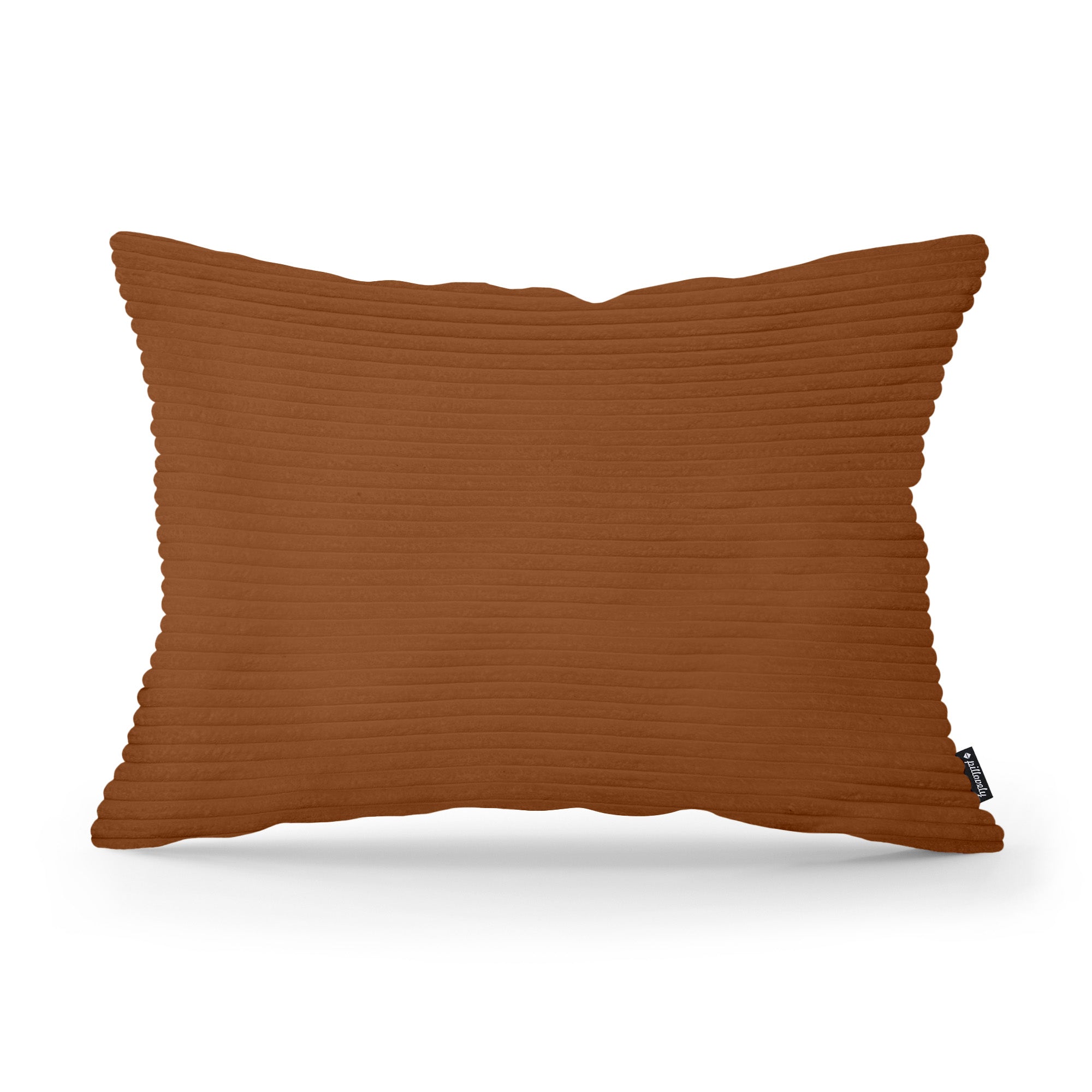 Poduszka Dekoracyjna Szeroki Sztruks 40x55 Machoń