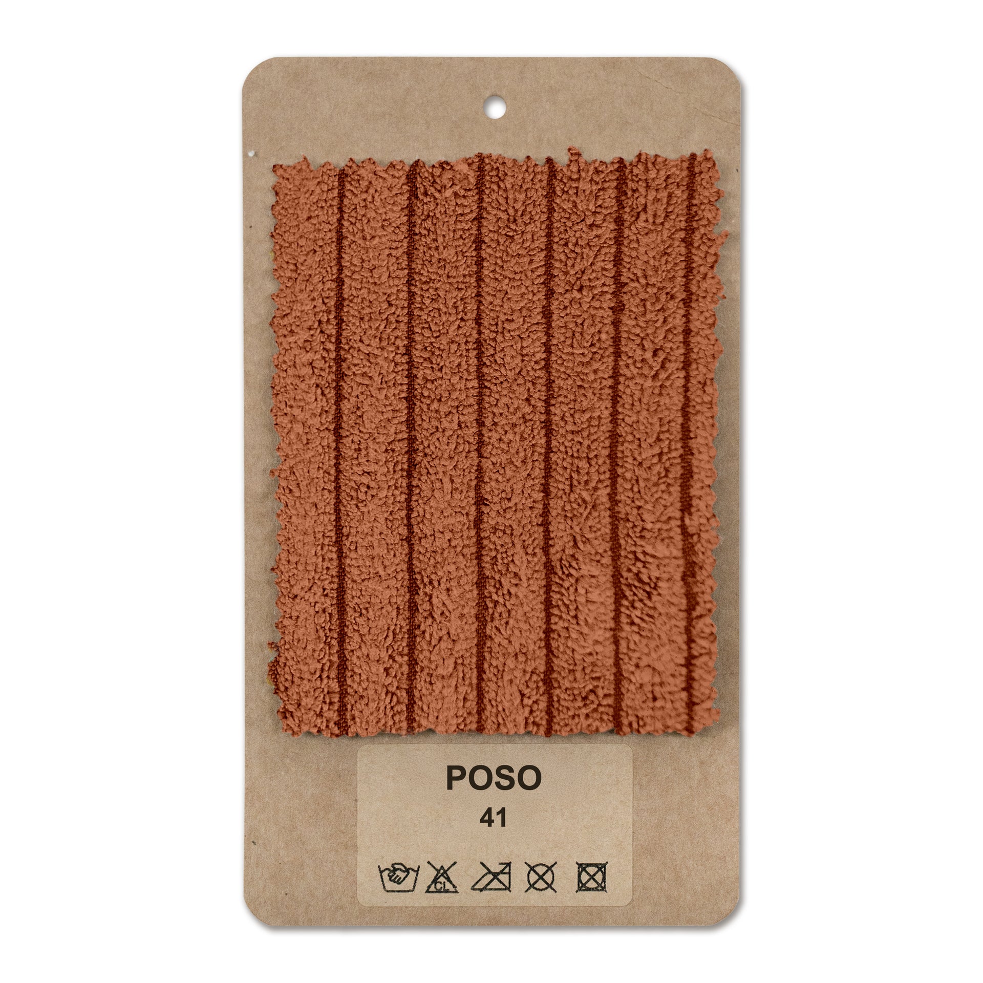 Próbnik tkanin Sztruks Cynamon