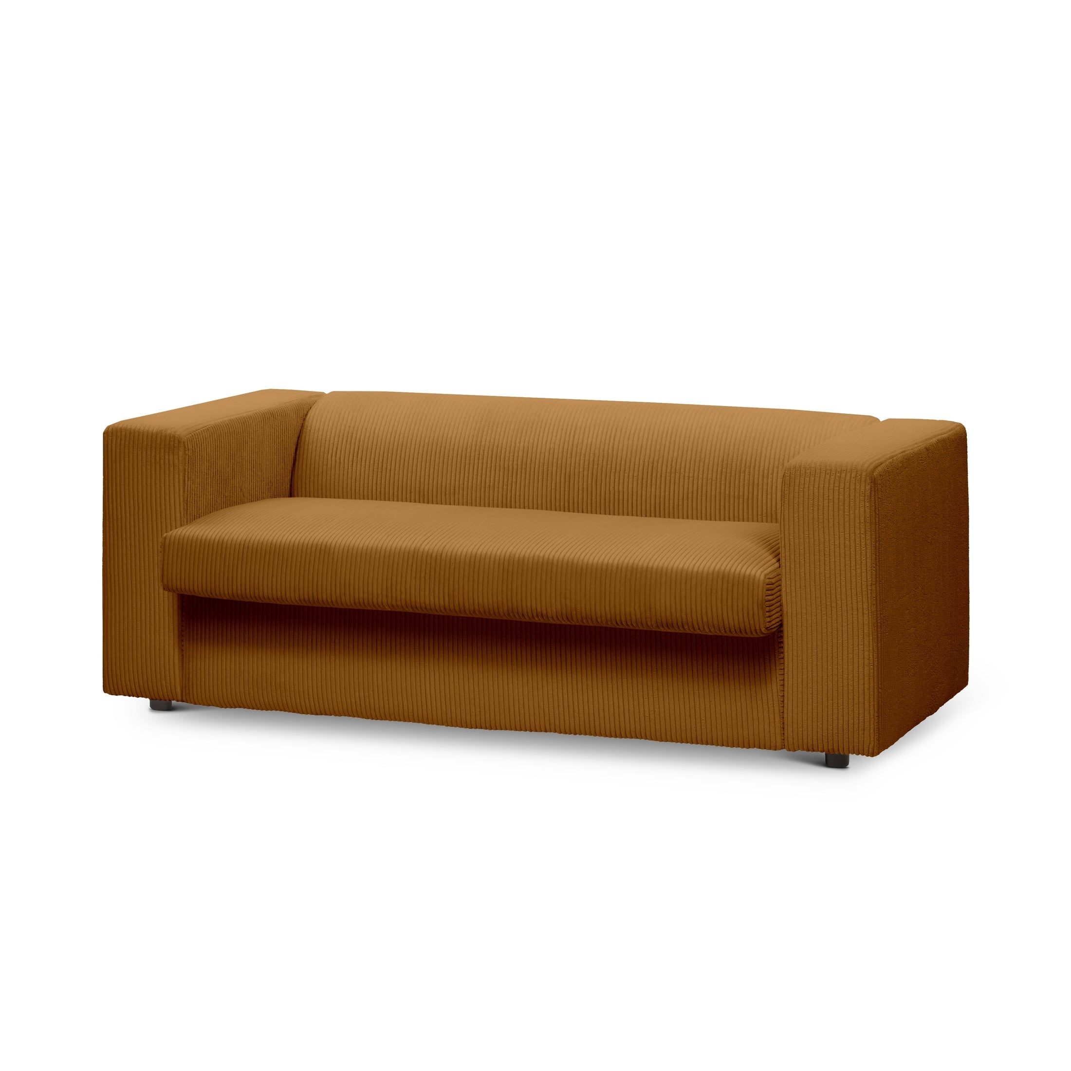 Sofa 2-osobowa z funkcją spania 174 cm | July Karmel (POSO 42)