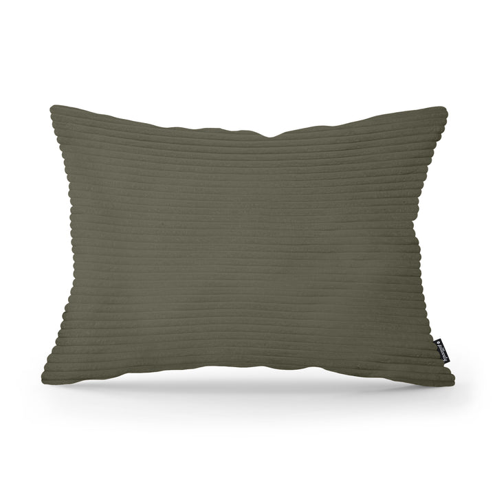 Poduszka Dekoracyjna Szeroki Sztruks 40x55 Zielony Dąb