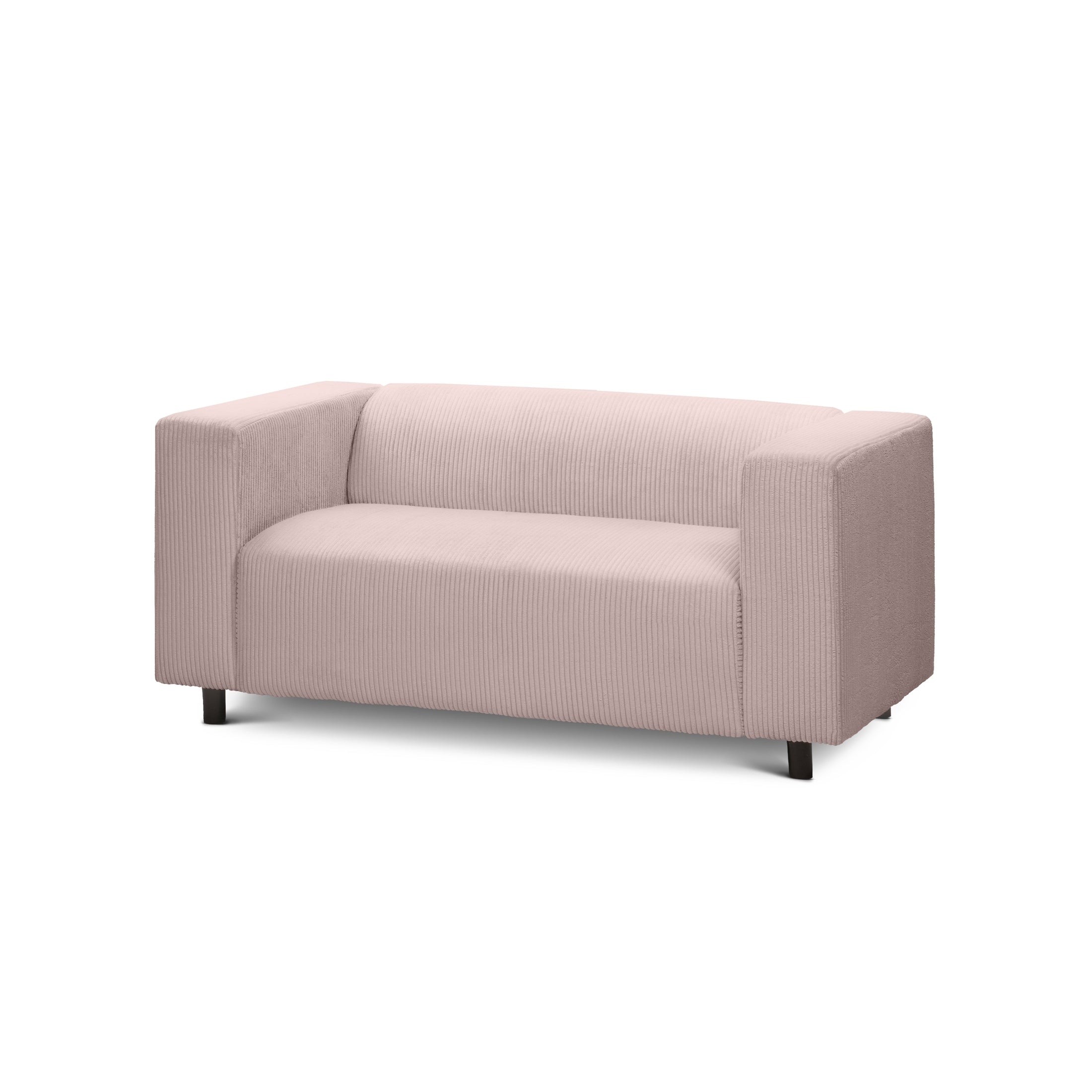 Sofa 2-osobowa 151 cm | July Zgaszony Róż (POSO 52)