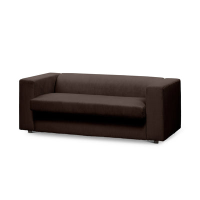 Sofa 2-osobowa z funkcją spania 174 cm | July Ciemny Orzech (POSO 06)