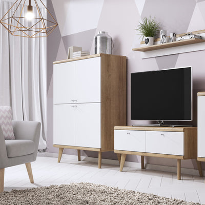 Komoda 107x134 w stylu skandynawskim | Lato
