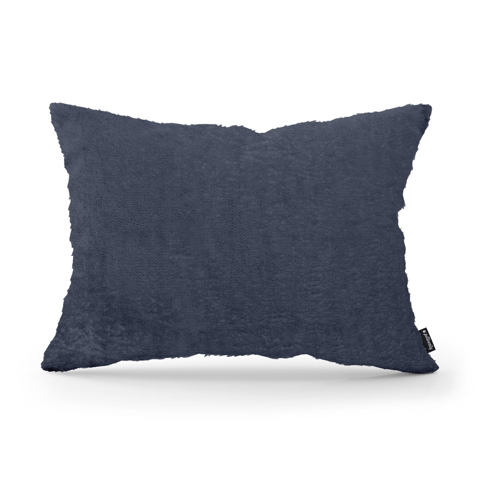 Poduszka Dekoracyjna Plusz 40x55 Atramentowy Grafit