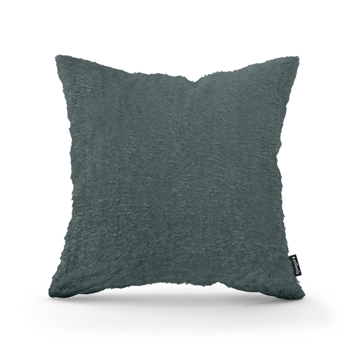 Poduszka Dekoracyjna Plusz 45x45 Rubinowy Granat