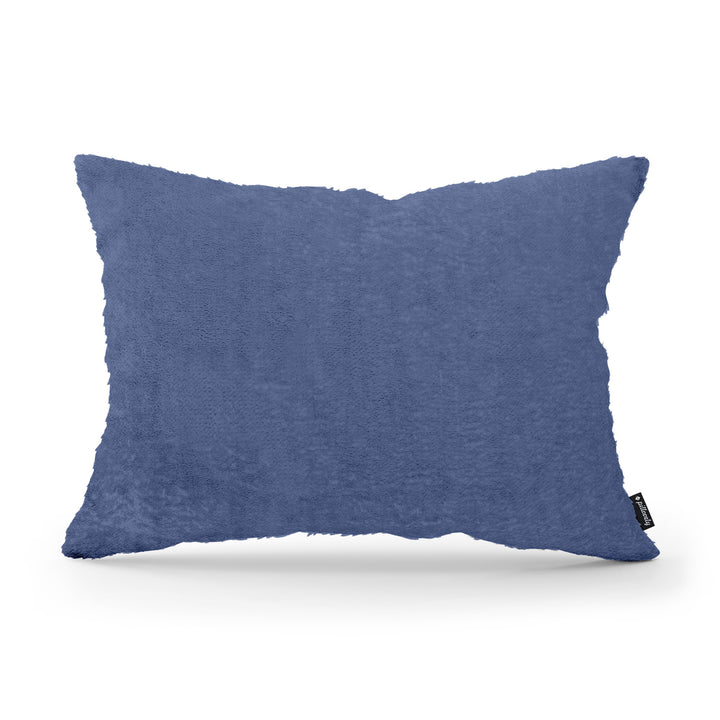 Poduszka Dekoracyjna Plusz 40x55 Atramentowy Nurt