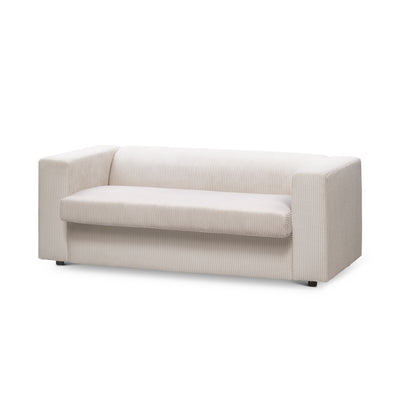 Sofa 2-osobowa z funkcją spania 174 cm | July Porcelanowy Beż (POSO 38)