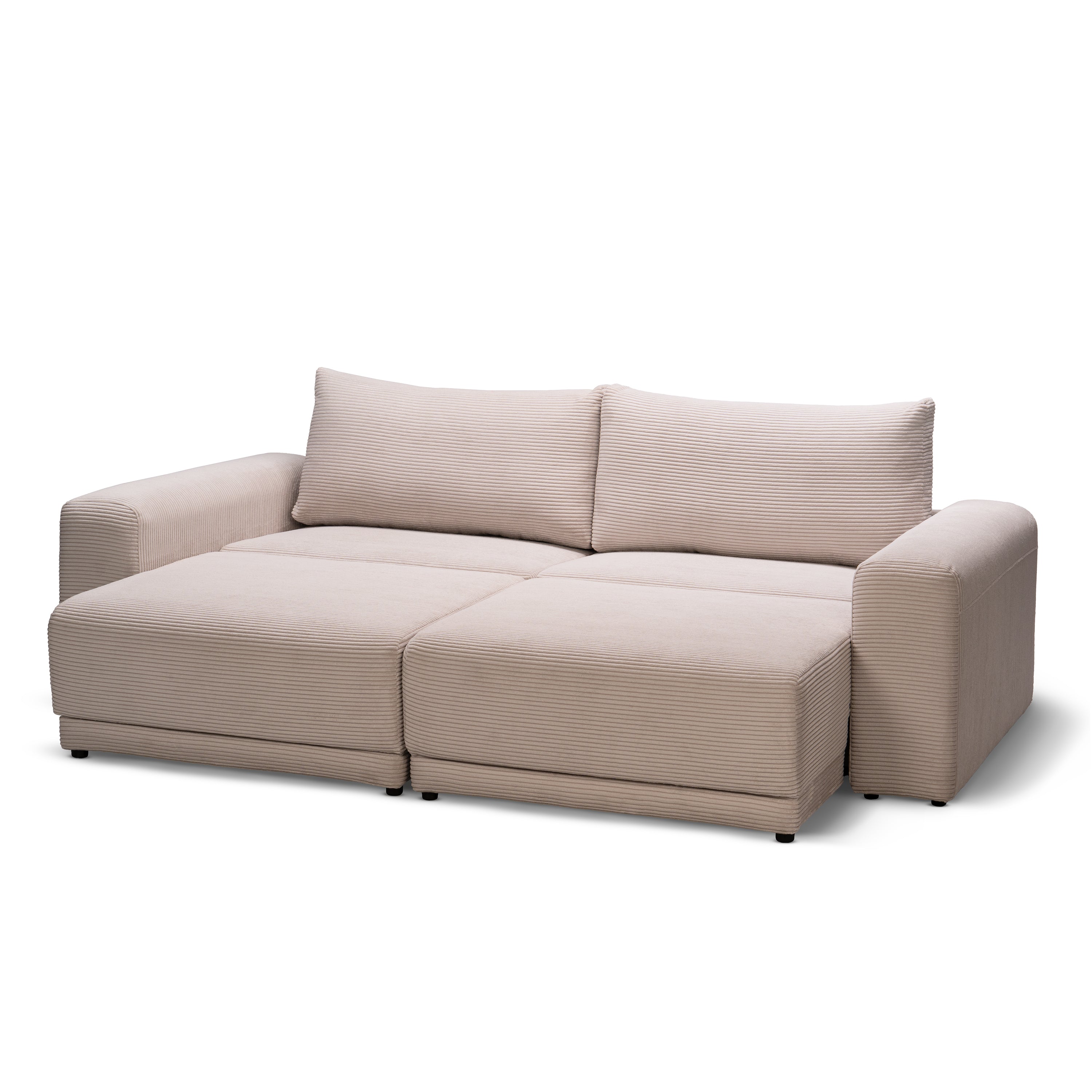 Sofa z funkcją spania 145 × 203 z pojemnikiem w stylu nowoczesnym | Zoria