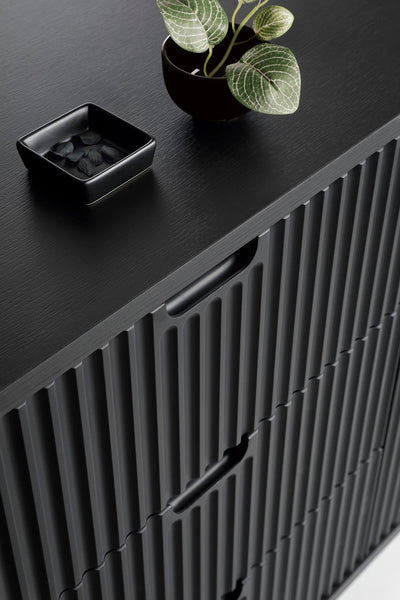 Komoda z drzwiami i szufladami 168x87 w stylu nowoczesnym | Eva