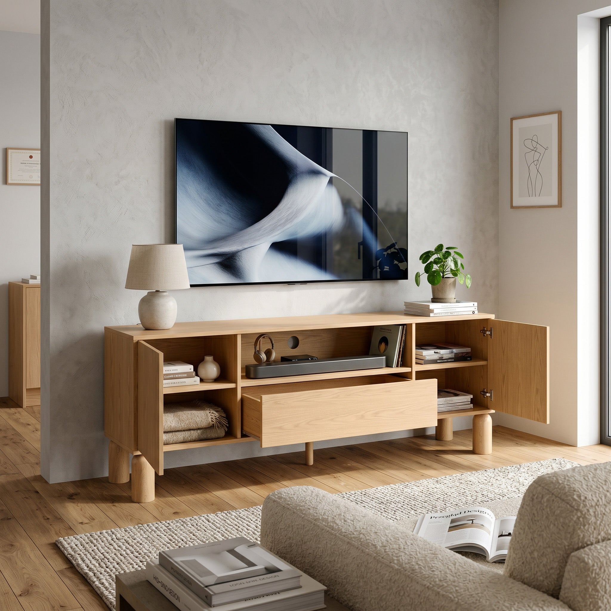 Szafka RTV FJORD 160x62