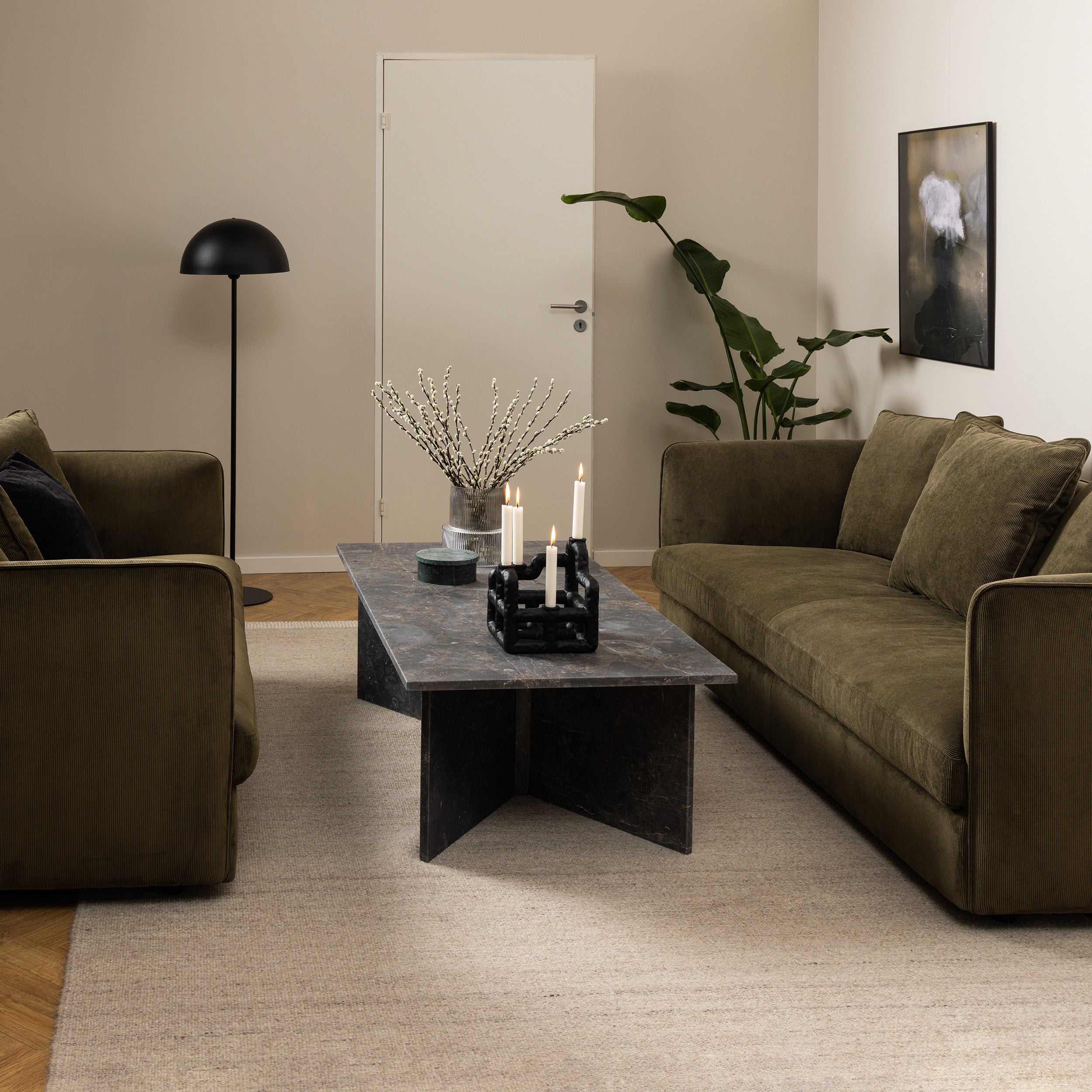 Stolik kawowy 140x42 w stylu eleganckim | Plaris
