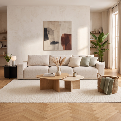 Sofa modułowa 361 cm dla 6 osób w stylu nowoczesnym | Iskeli Plus