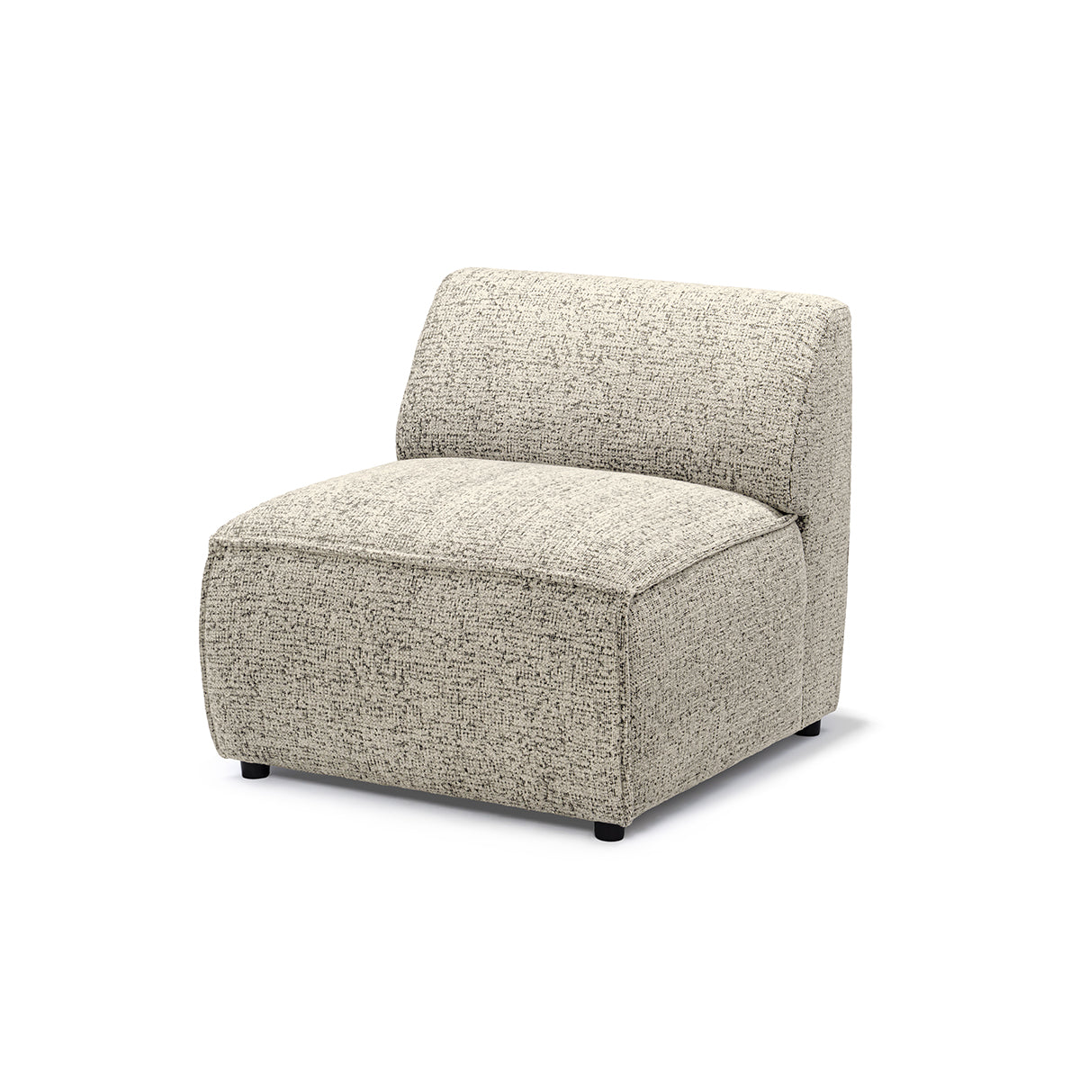 Sofa Modułowa BRICK Moduł S Lewo Porcelanowy Beż (BELLA 05)