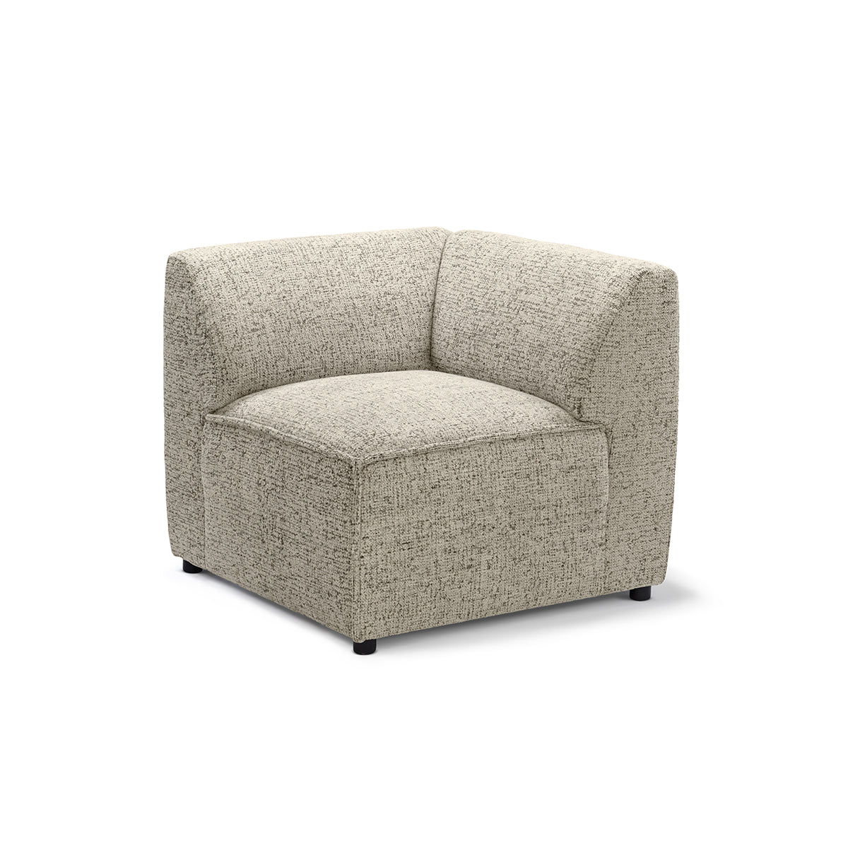 Sofa Modułowa BRICK Moduł M Lewo Porcelanowy Beż (BELLA 05)